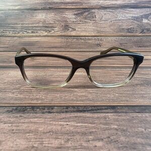 Coach Eyeglasses Frames HC6089T Womens 51-16-135 Olive Brown Gradient Square